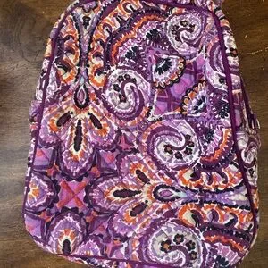 Vera Bradley | Bags | Vera Bradley Superbloom Purple Paisley  display picture 1